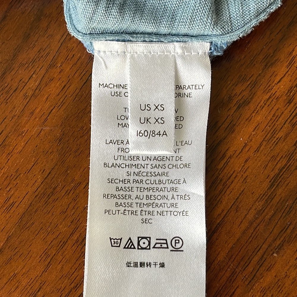 NWT - WE THE FREE PEOPLE LAYERED LOVE TEE OVERSIZED HEART - SIZE XS - Picture 6 of 6